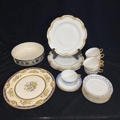 Assorted Haviland France White China 