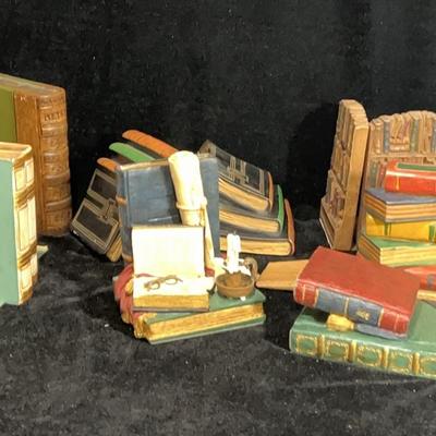 Book Themed Bookends 