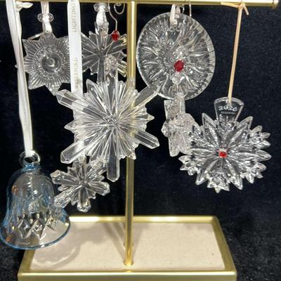 Waterford Snowflake Ornaments