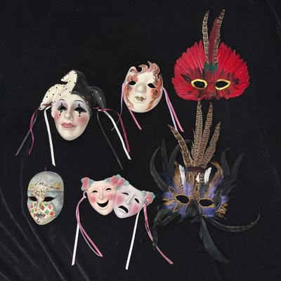 Wall Decor - Masquerade Masks