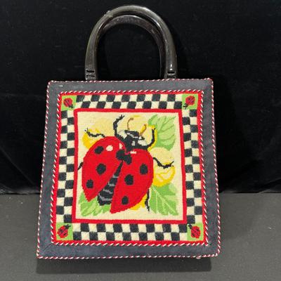 Vintage Needle Point Handbag