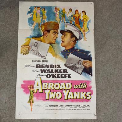 1944 “Abroad With Two Yanks” Movie Poster