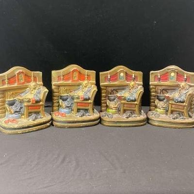 Vintage G. Allen Bookends 