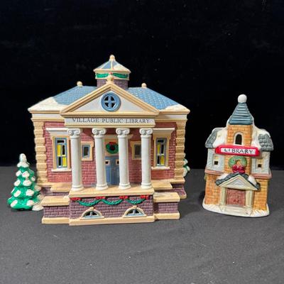 Christmas Village Library