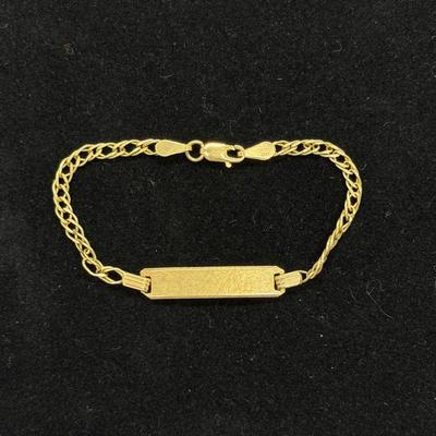 14K Baby Bracelet