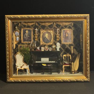 Miniature Display - Piano Room