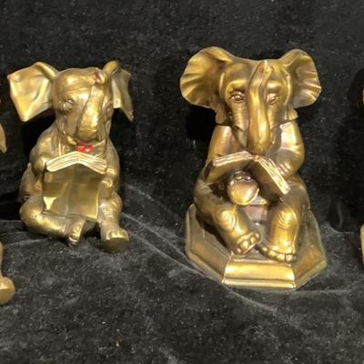 Elephant Bookends