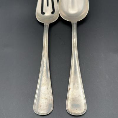 Dutch Sterling Silver Serving Pieces | Hallmarked 833 | 220g Total Weight