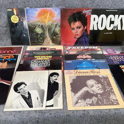 Vinyl Records | 1970s–80s Disco, Pop & Soundtracks | ABBA, Diana Ross, Rocky, Xanadu