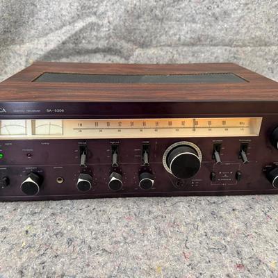 Optonica SA-5206 Stereo Receiver | Wood Cabinet | VU Meters | Vintage 1970s