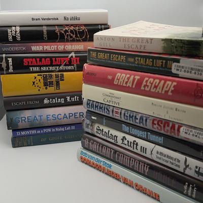 WWII POW Escape History Book Collection | Stalag Luft III & The Great Escape | Vanderstok & More