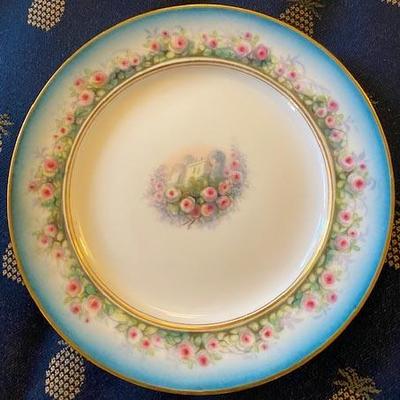 Sale Photo Thumbnail #255: BEAUTIFUL BAVARIAN PINK FLOWERS CHINA MANY PIECES