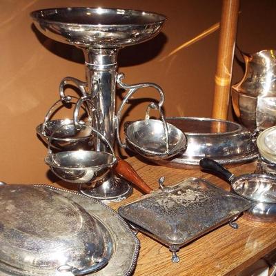 Sale Photo Thumbnail #186: 
SILVERPLATE WITH BE PRICES AS MARKED
