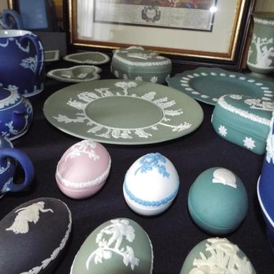 Sale Photo Thumbnail #155: ASSORTED WEDGWOOD PRICED AS MARKED
