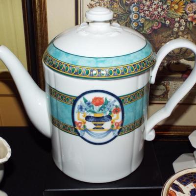 Sale Photo Thumbnail #124: MID CENTURY PORCELAIN COFFEE POT