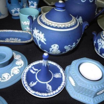 Sale Photo Thumbnail #162: ASSORTED WEDGWOOD PRICED AS MARKED