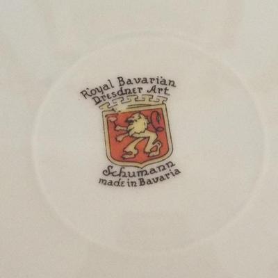 ROYAL BAVARIAN SCHUMANN DRESDEN PLATES