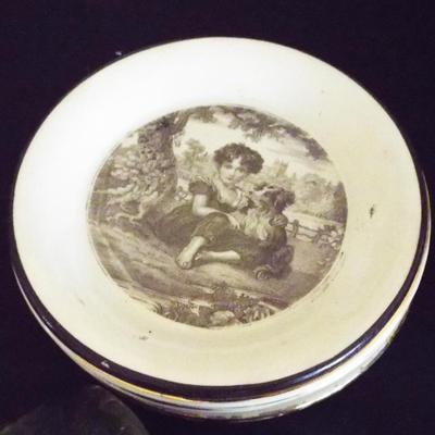 Sale Photo Thumbnail #120: ANTIQUE STAFFORDSHIRE TRANSFERWARE