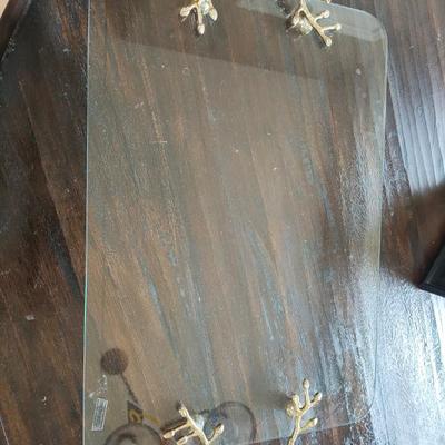 Vintage Glass Tray