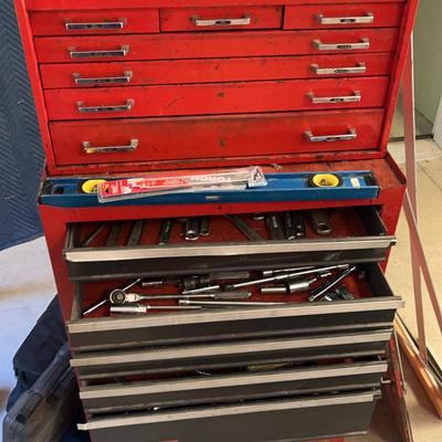 Tool Box Filled With Tools