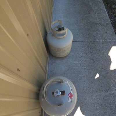 2 Propane Tanks