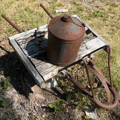 Rusted Antique Farm Equipment - Yard Decor Or Scrap Metal