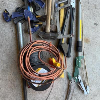 Mixed Garage Lot - Tools For Landscaping & More