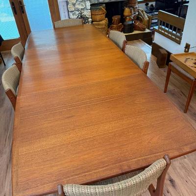 Sale Photo Thumbnail #162: This table folds easily to half its size.  