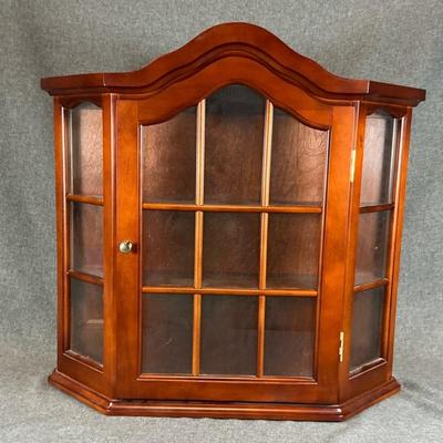 Wall Mounted Curio Cabinet