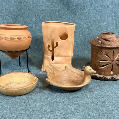Southwestern Pottery Decor