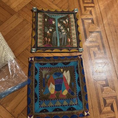 Embroidered pillows Cape Town 