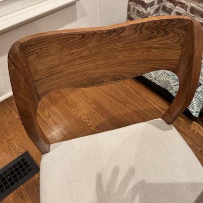 Designer chairs walnut 