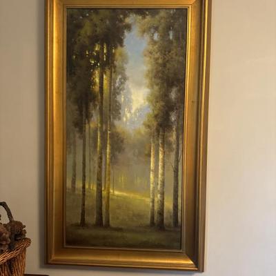 Two original 31by 54 by I Epper.  Treescapes
