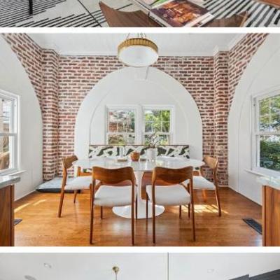 Saarinen table with 4 chairs 