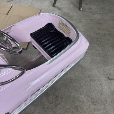 Pink pedal super sport car 