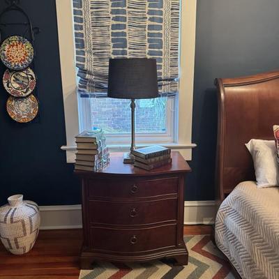 Chevron rug and pillows