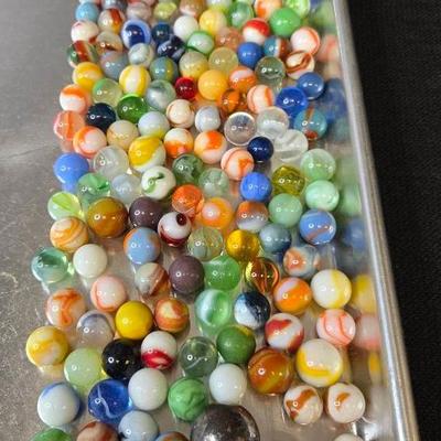 Vintage Glass Marbles, Shooters #3