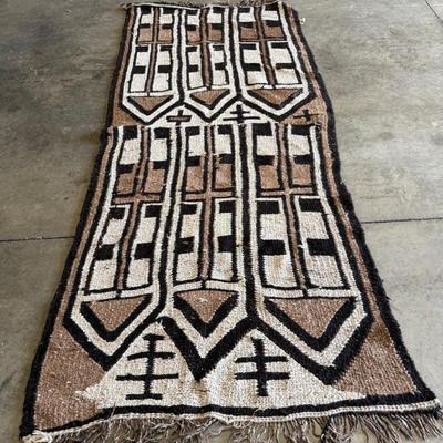   Vintage Ethiopian Wool Rug 