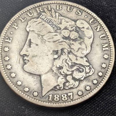 1887-O Morgan Silver Dollar