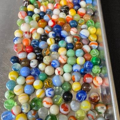Vintage Glass Marbles Multi Color #1