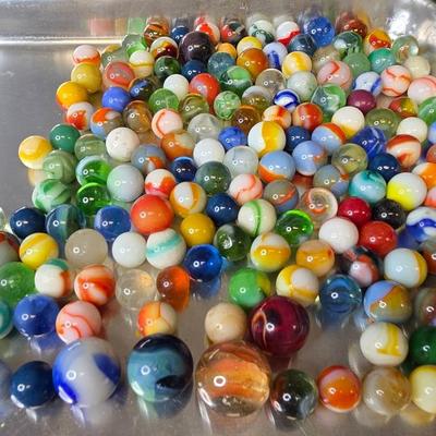 Vintage Glass Marbles & Shooters #4