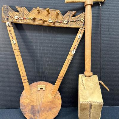 Two Primitive Musical Instruments