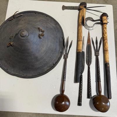 Vintage African Tribal Set 
