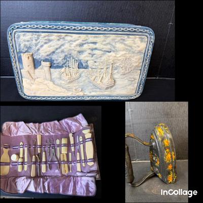 Group Of Interesting Vintage Personal Items 