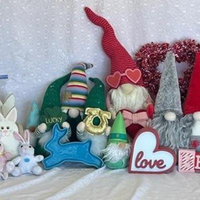 Easter And Valentine’s Day Decorations Plus Other Holidays