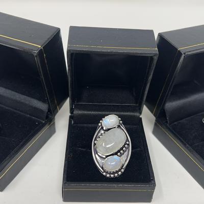 Genuine Moonstone Rings