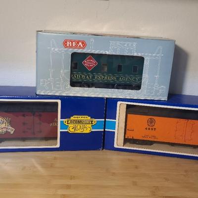Dalton Locomotive Works and Railway Express Agency Model Trains 