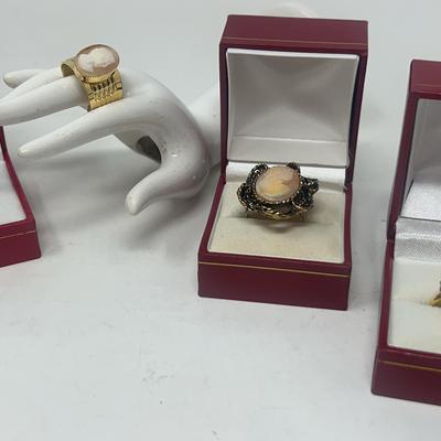 Cameo Rings