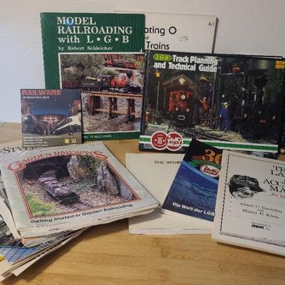 Railroad/Train Books and Magazine Collection 