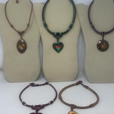 Handmade Macrame Necklaces